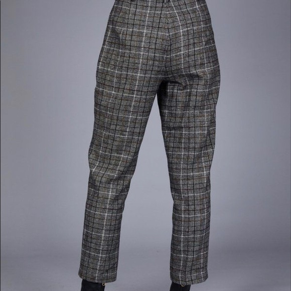Native Youth Aretha check trouser - Picture 3 of 5